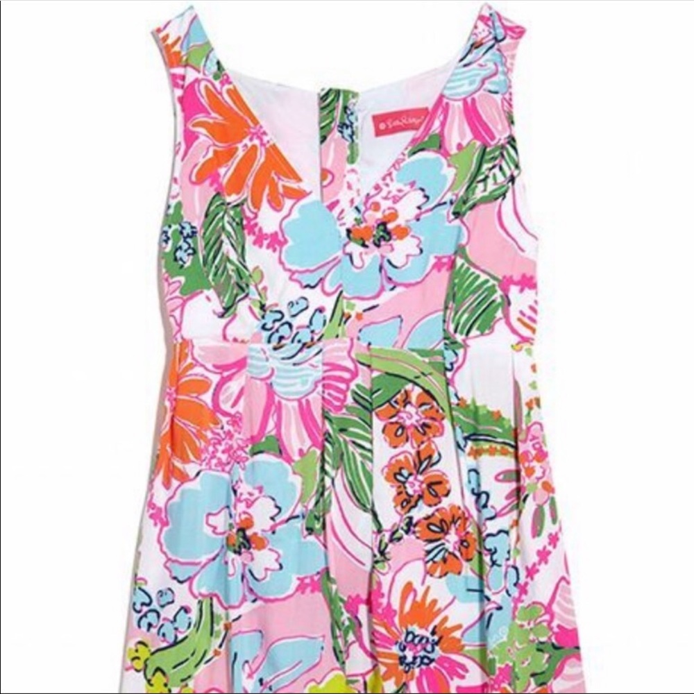 ✨SOLD✨ Lilly Pulitzer Nosey Posie Sleeveless Top - Picture 2 of 6